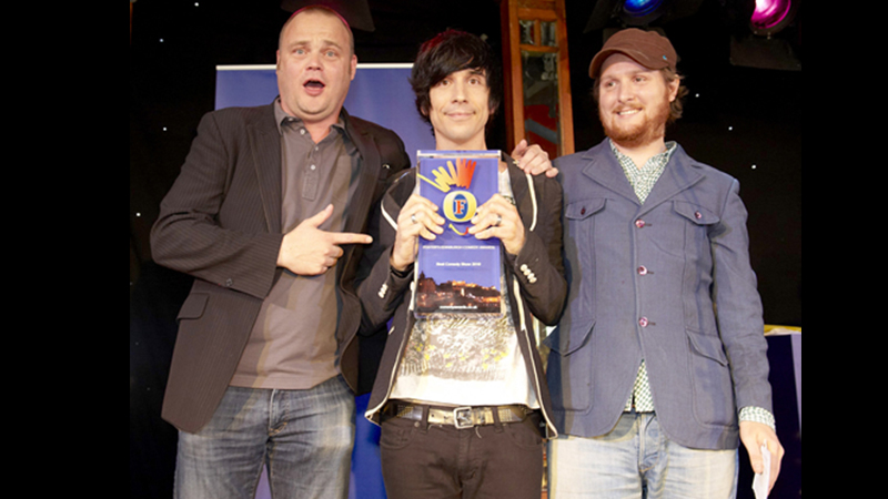Al Murray, Russell Kane and Tim Key