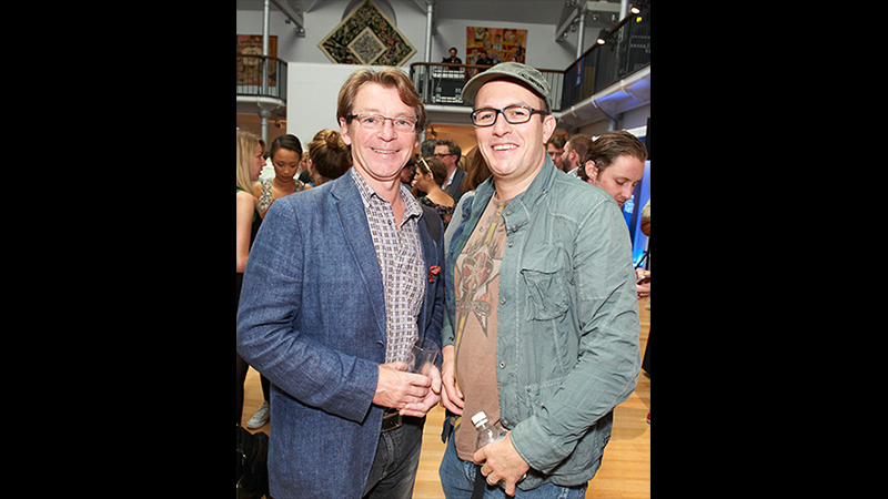 Mick Perrin and Brendon Burns