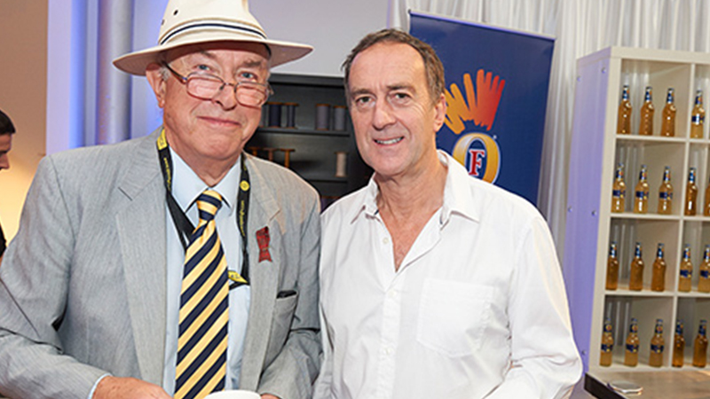 Angus Deayton and Christopher Richardson