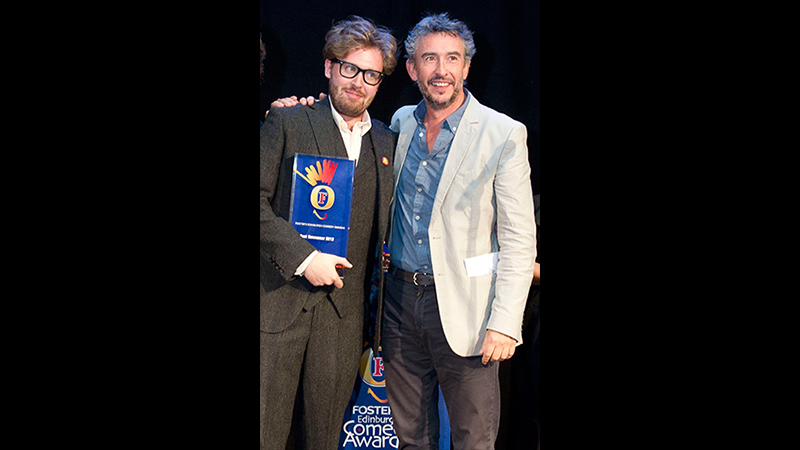 John Kearns and Steve Coogan