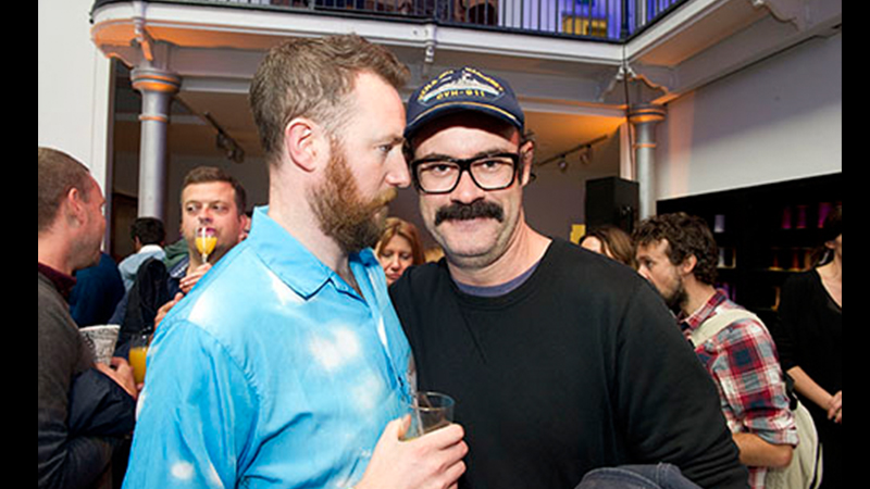 Alex Horne and Sam Simmons