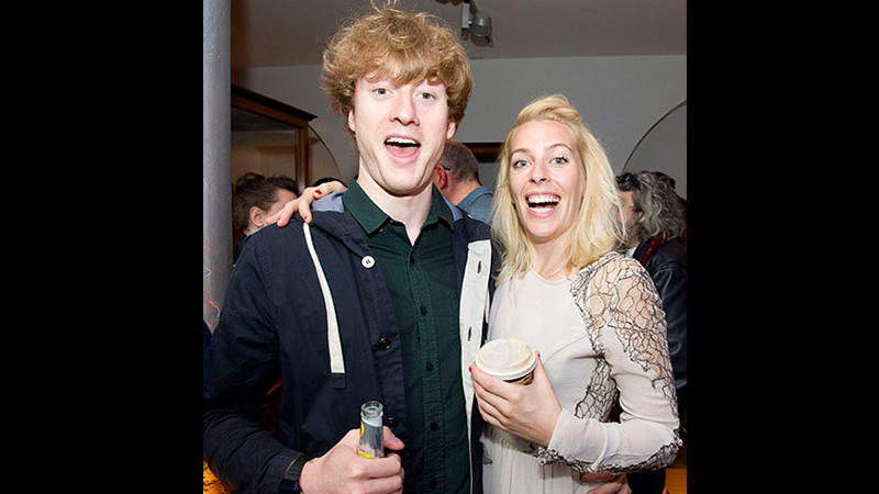 James Acaster and Sara Pascoe