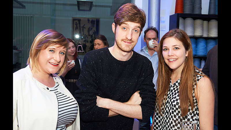 Joseph Morpurgo with guests