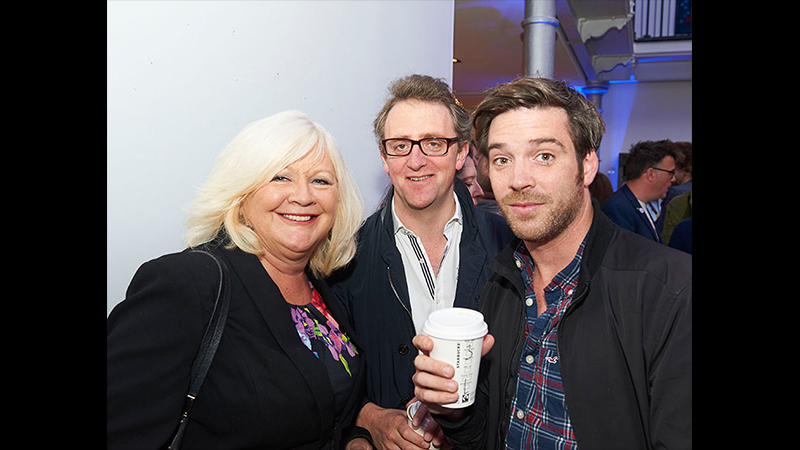 Karen Koren, Charlie Wood and Ed Bartiam