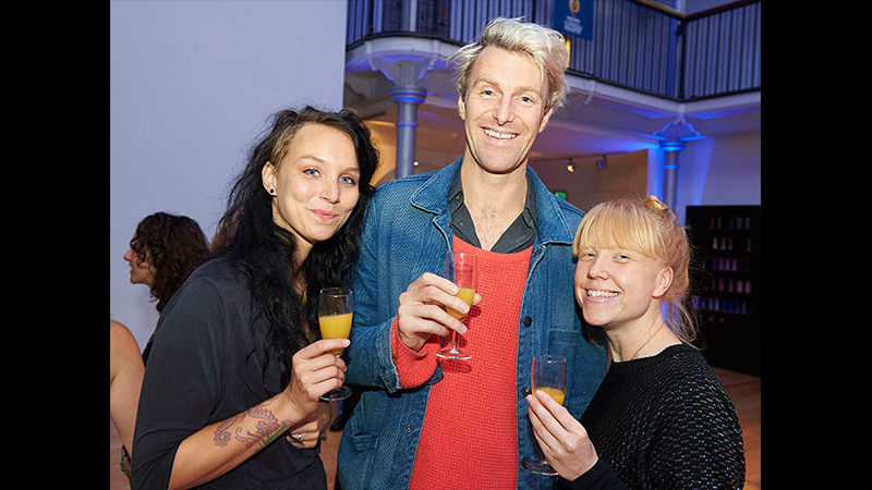 Trygve Wakenshaw and guests